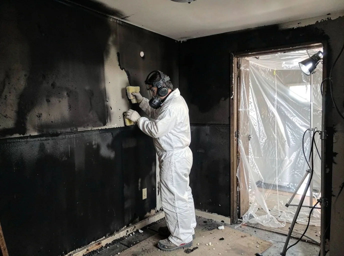 Fire Damage Restoration company in Glencoe, OK